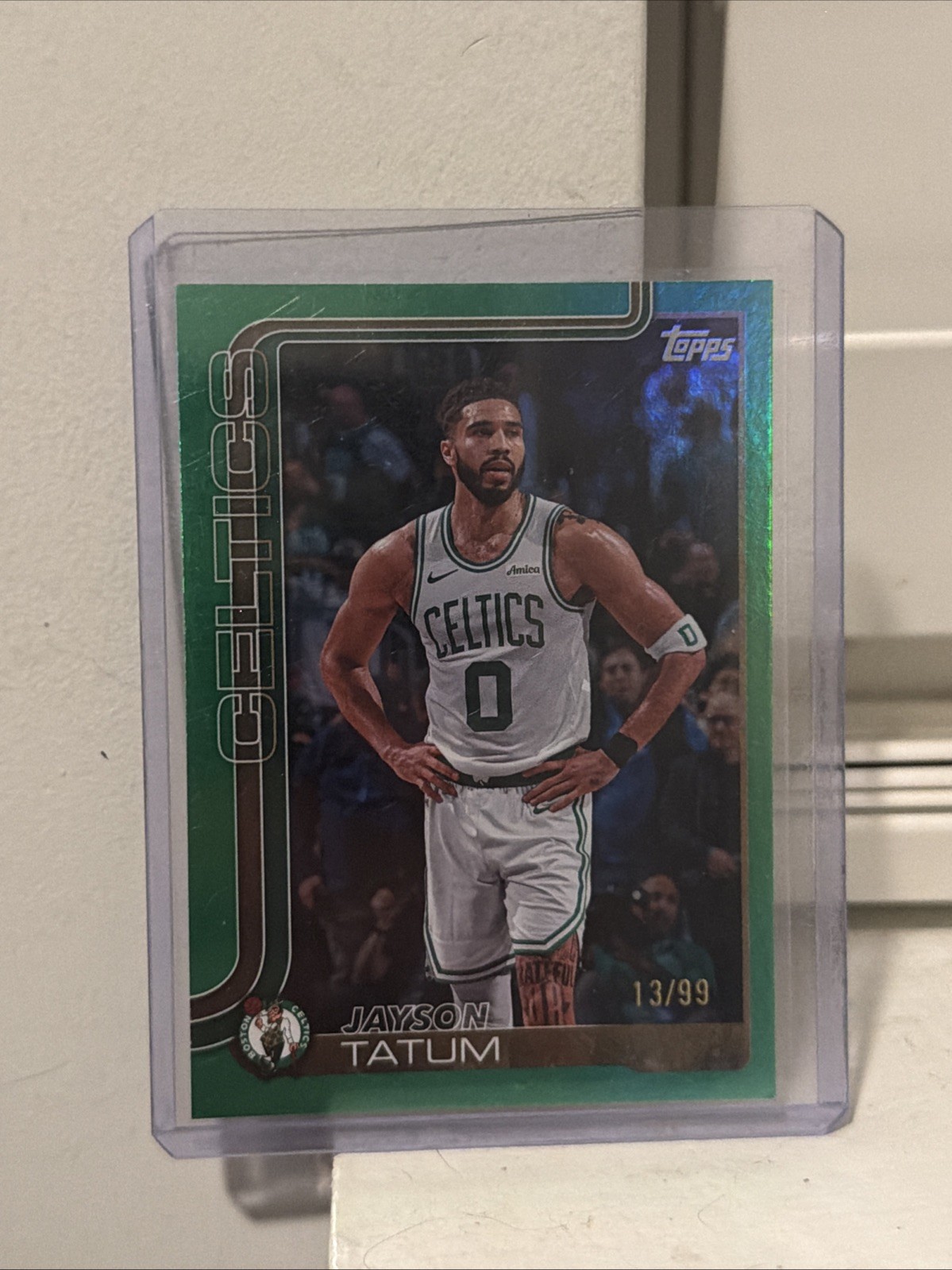 2025-26 Topps - Jayson Tatum #1 Green Rainbow /99