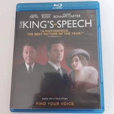 The King's Speech Blu-ray Anchor Bay HV w/Colin Firth