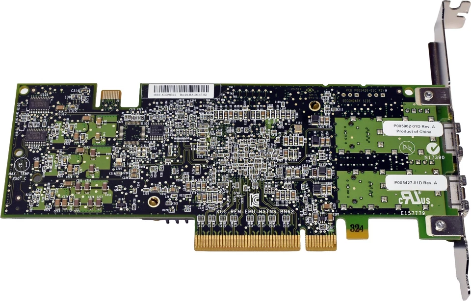 HP Emulex NC552SFP OCE11102 FC 2-Port 10G SFP+ PCIe NIC 615406-001 614201-001 FP - Bild 4 von 4