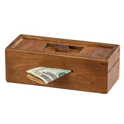Botanical Box Brainteaser Wooden Puzzle Gift Box Secret Compartment Brain Game