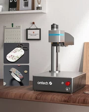 OMTech MOPA Laser Engraver Cutter 20W JPT Source Fiber Laser for Metal Wood