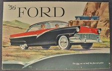 1956 Ford Brochure Fairlane Mainline Customline Wagon Original 56 Not A Reprint 1956 Ford Brochure Fairlane Mainline Customline Wagon Original 56 Not A Reprint