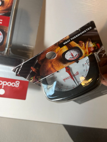 2pk Goodcook Touch Meat Thermometer, Leave-In Analog Display - Picture 4 of 10