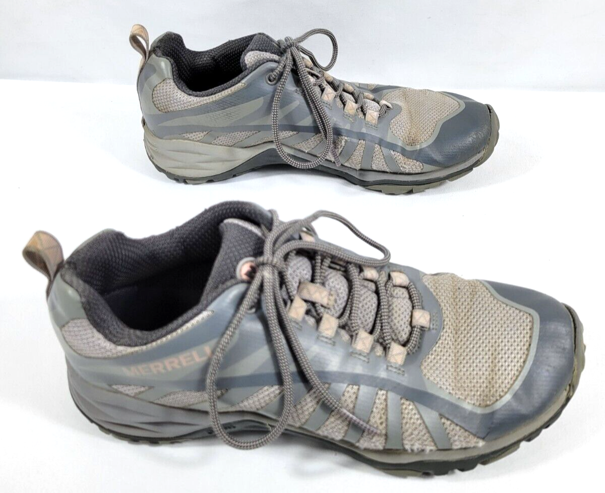 Scarpe da corsa escursionismo Merrell donna Siren Edge Q2 J46612 grigio rosa misura 7 5
