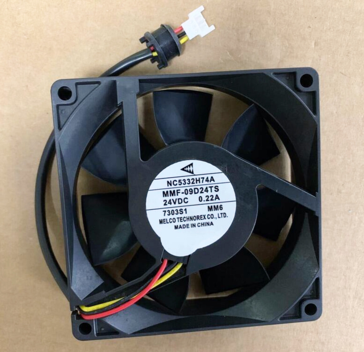 For Mitsubishi drive fan NC5332H74A Melco MMF-09D24TS-MM6 DC24V 0.22A #