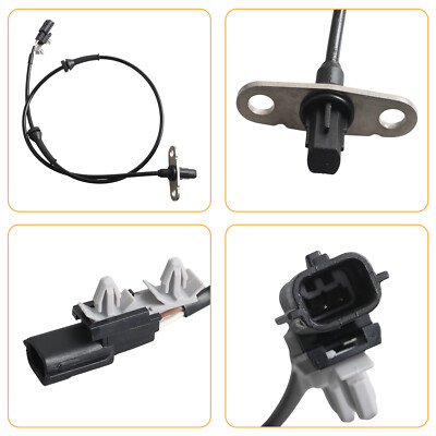 Rear Left ABS Speed Sensor - Compatible With 2012 - 2021 Nissan NV1500 2013 2014 2015 2016 2017 2018 2019 2020