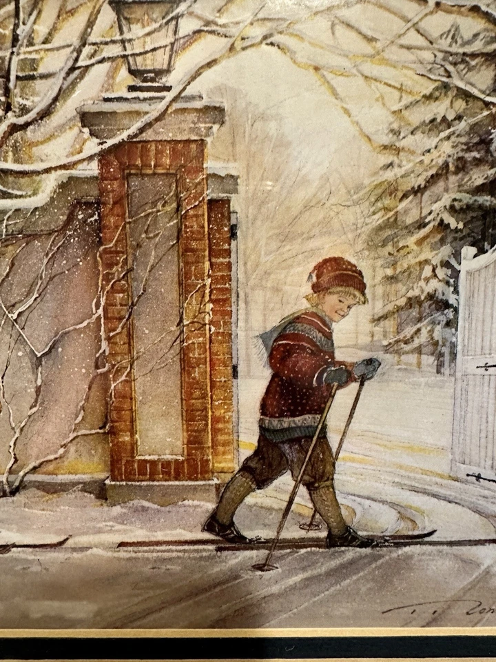 Impresión enmarcada Tricia Romance 1988 “Keeping up” 12,5”x15” Foto 4 de 4