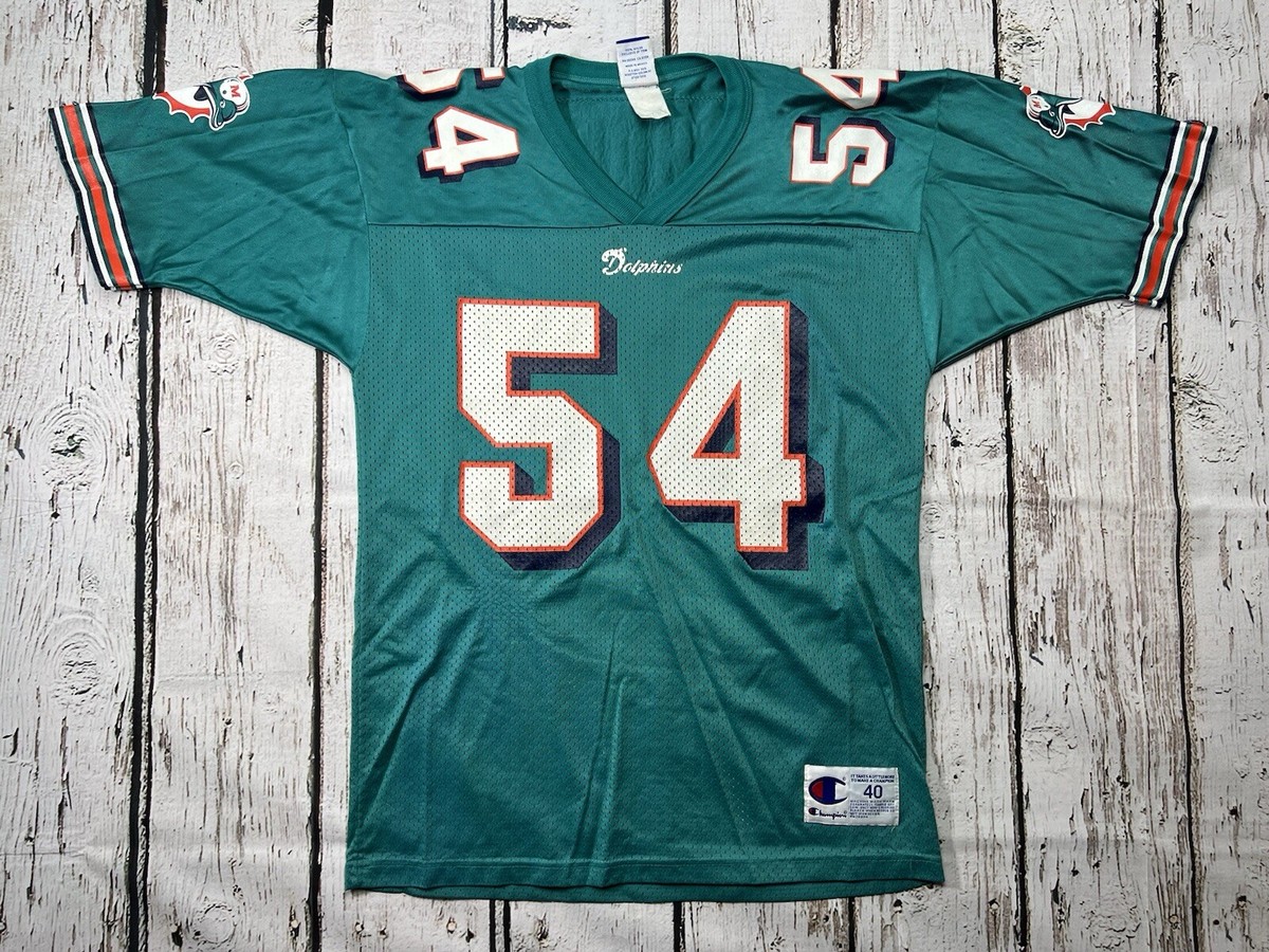 VTG Zach Thomas #54 Miami Dolphins 90s Champion NFL Mens