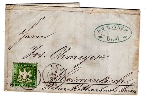 Württemberg 18Xb Like Very Good Gz.EF by ULM 600EUR (AA6861)