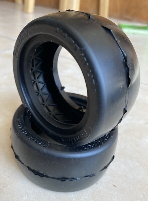 Panther RC Tires 1/10 Buggy Rear  Slick  Clay