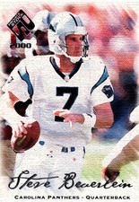 Steve Beuerlein 2000 Pacific Private Stock #13 Carolina Panthers {BOX21}