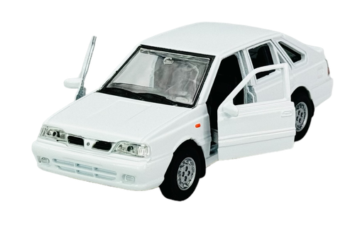 WELLY POLONEZ CARO PLUS WHITE 1:34 POLISH CLASSICS DIE CAST METAL MODEL NEU