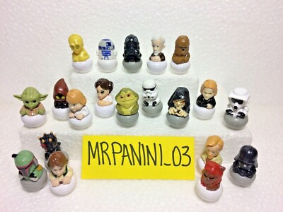 STAR WARS 1ST ROLLINZ -Esselunga SURPRISES - Complete Series 20 pcs (203)