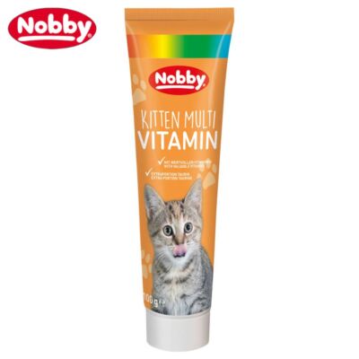 Nobby Kitten Multi Vitamin Paste - Multivitamin+Taurin speziell für Katzenbabys
