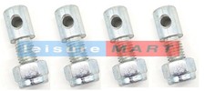 4 X M12 Bolt on Linch Pin Locking Tab for 6mm Lynch Pins Ifor Williams Trailers