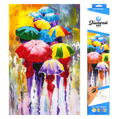 DIAMOND ART BY LEISURE ARTS Diamond Painting Kits For Adults 14''x16''