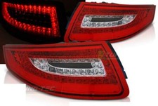 Scheinwerfer Paar Porsche 911 Typ 997 04-09 LED Rot Wei&szlig;