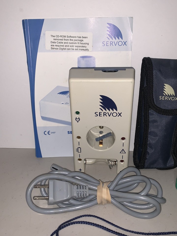 SERVOX Digital Speech Aid Device Kit TESTED & WORKS eBay