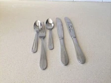 5 Bon Chef  Bonsteel Stainless Steel Cutlery  Spoon Knife Fork  S/S VBS