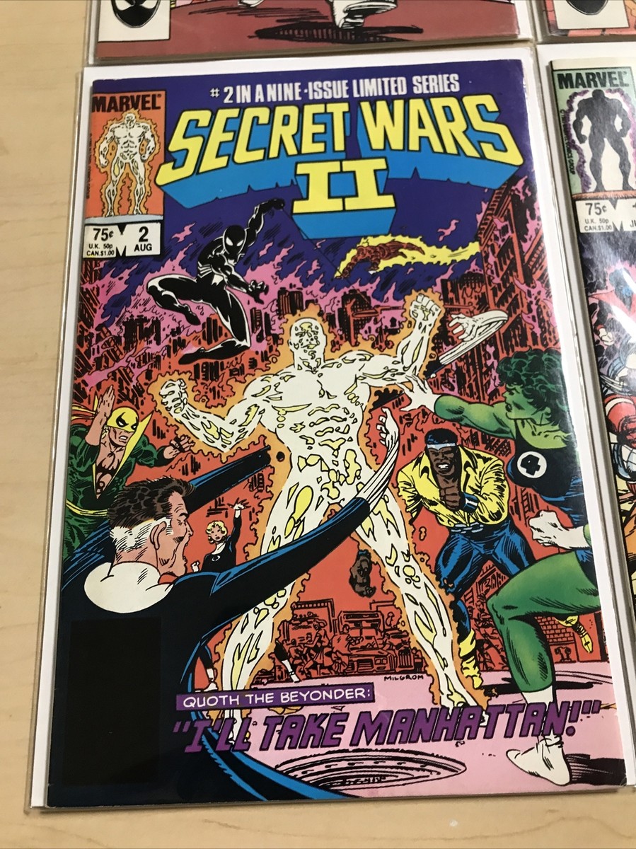 SECRET WARS II #2,5,6 (9.2-9.8) 1985 Marvel Comics/The Beyonder | eBay