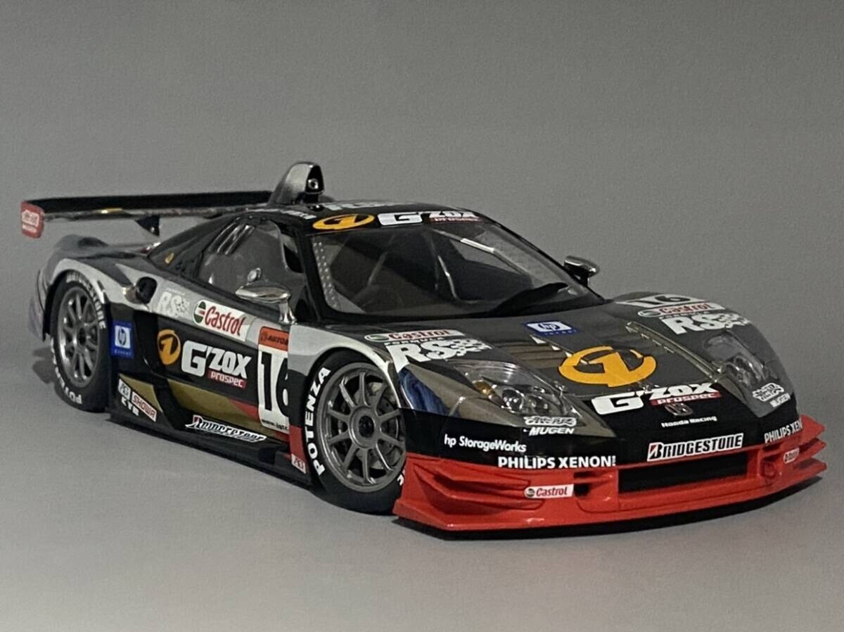 1/18 AUTOart Honda NSX 2003 JGTC GT500 G'Zox Mugen Power #16 1/18 AUTOart Honda NSX 2003 JGTC GT500 G'Zox Mugen Power #16