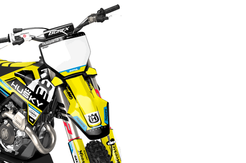 Fits HUSQVARNA TE FE 2024/2025 and FC TC FX 2023/2024 all cc graphic kit decals - Picture 3 of 6