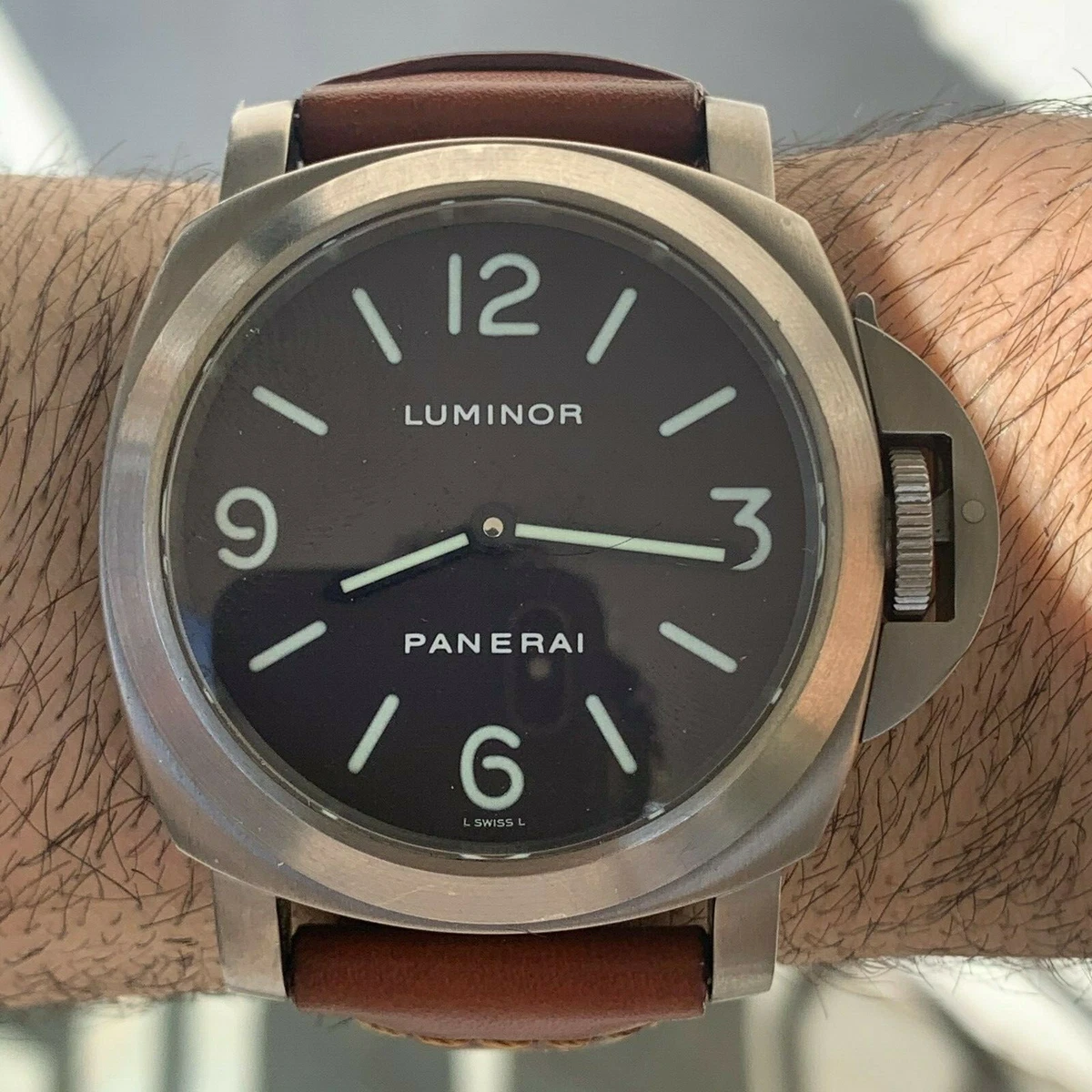 Panerai tobacco online dial