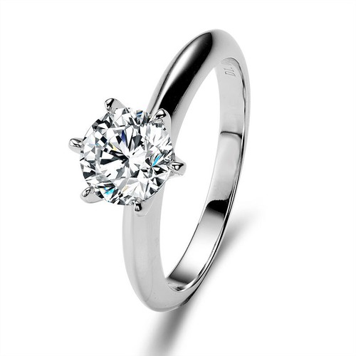HMJ Real 3CT Moissanite Diamond Women's Wedding Engagement Ring GRA Certificated - Picture 20 of 25