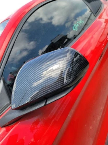 2015-2020 FORD MUSTANG (COUPE) DRIVER SIDE VIEW MIRROR: CARBON FIBER COVER