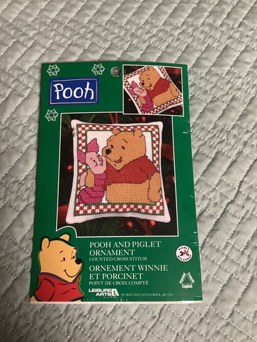 Pooh And Piglet Ornament Counted Cross Stitch Disney Cross Stitch