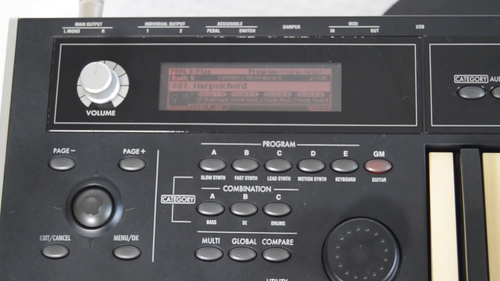 KORG MICRO X Synthesizer 25 Key Keyboard Tested Excellent W/Manual Power Cable - Video 1 of 1