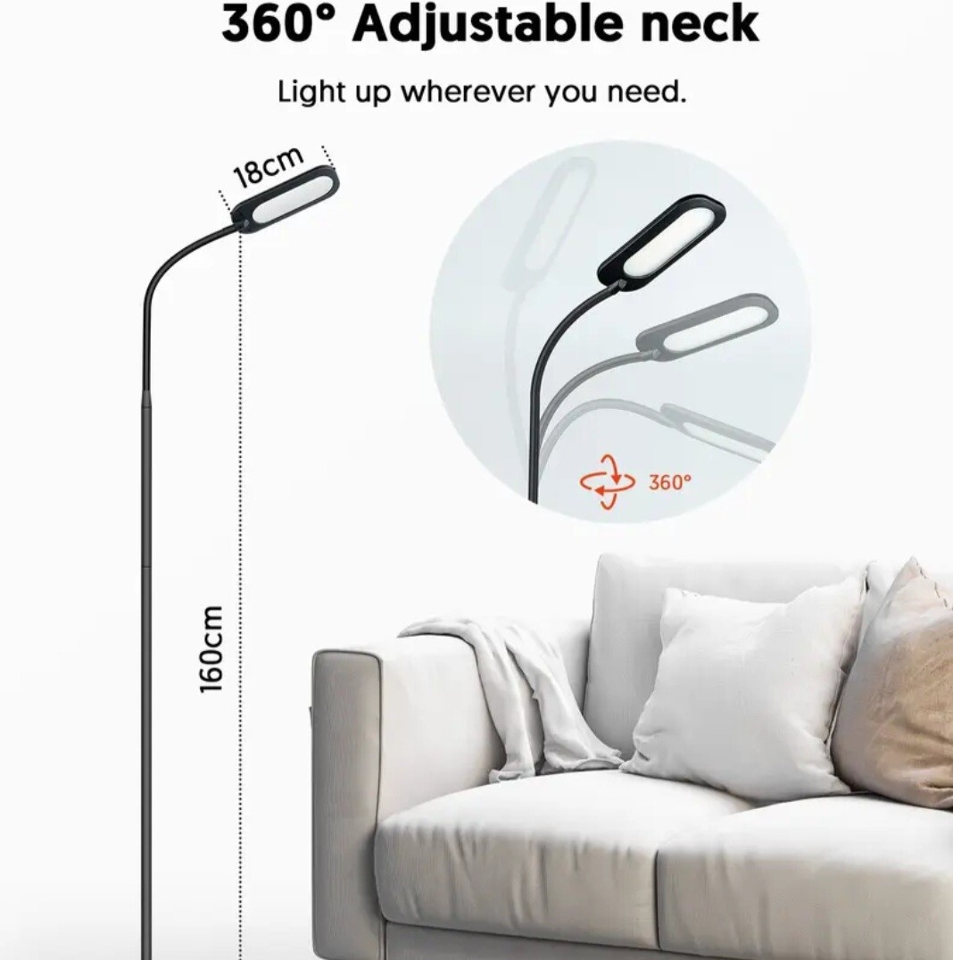 LED Floor Reading Lamp, 5 Color eBay