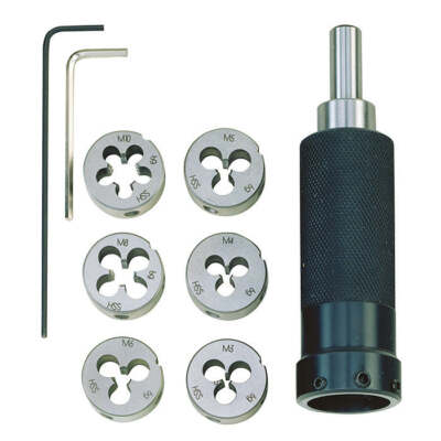 PROXXON Die holder for round dies, #24082