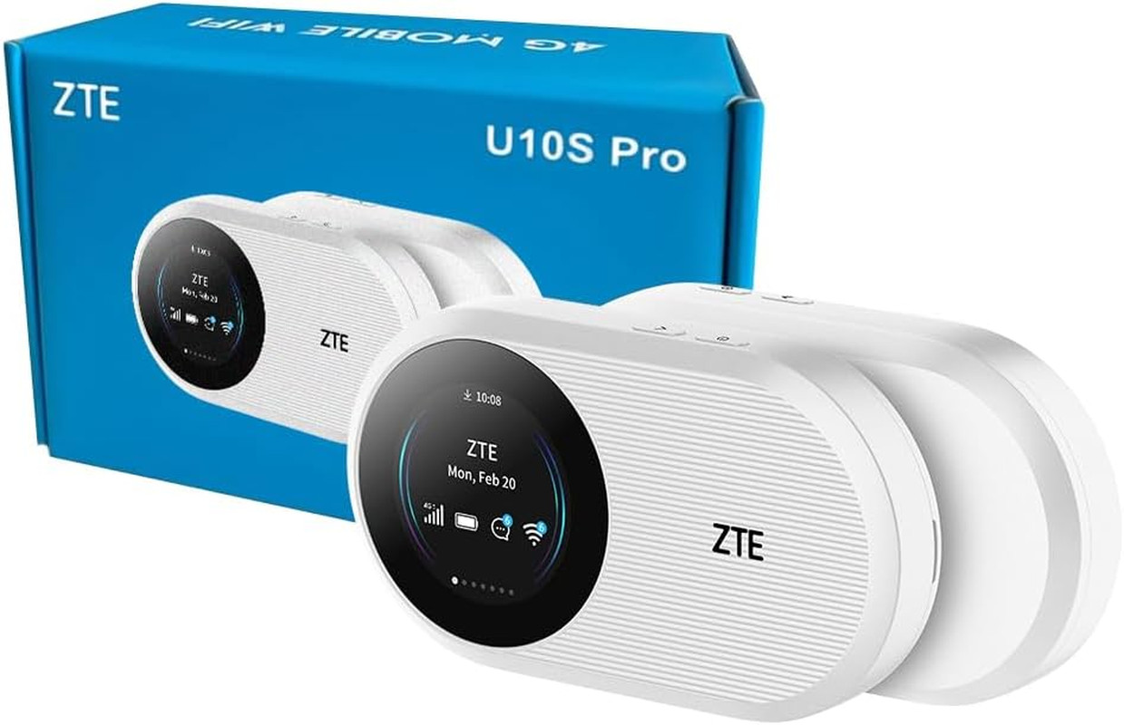ZTE U10S Pro 4G+ LTE Router Mobile Wi-Fi 6 - 229Mbps & 3000mAh