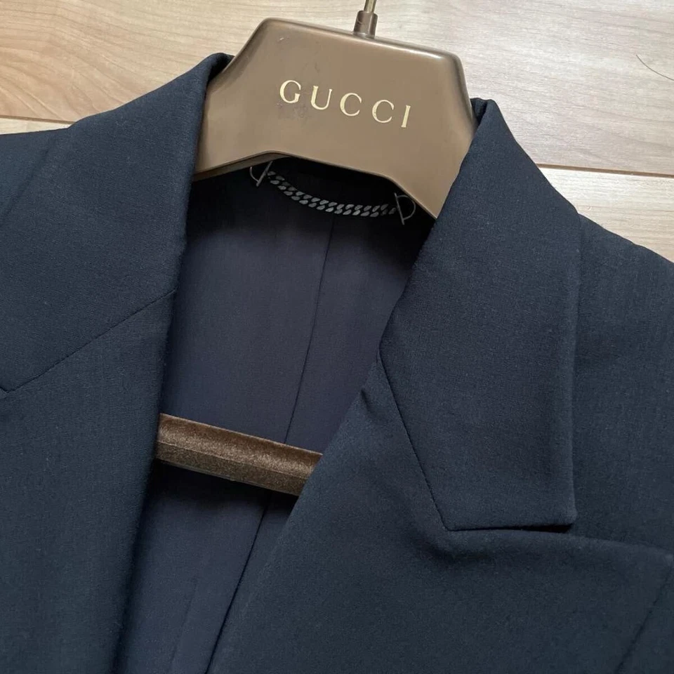 GUCCI Falda Traje Tom Ford Periodo Talla 38 Negro Hecho en Italia con etiqueta Usado Foto 4 de 4