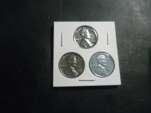 1-set-1943 p-d-s steel lincoln  flip ALL DIFFERENT      #1