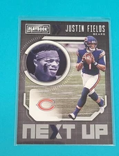 2021 Panini Playbook Next Up #NXT-JFI Justin Fields Chicago Bears Card k
