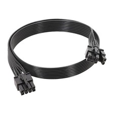 U Terminals 8Pin to 6+2 Pin PCIE GPU Power Cable for Graphics Card Power