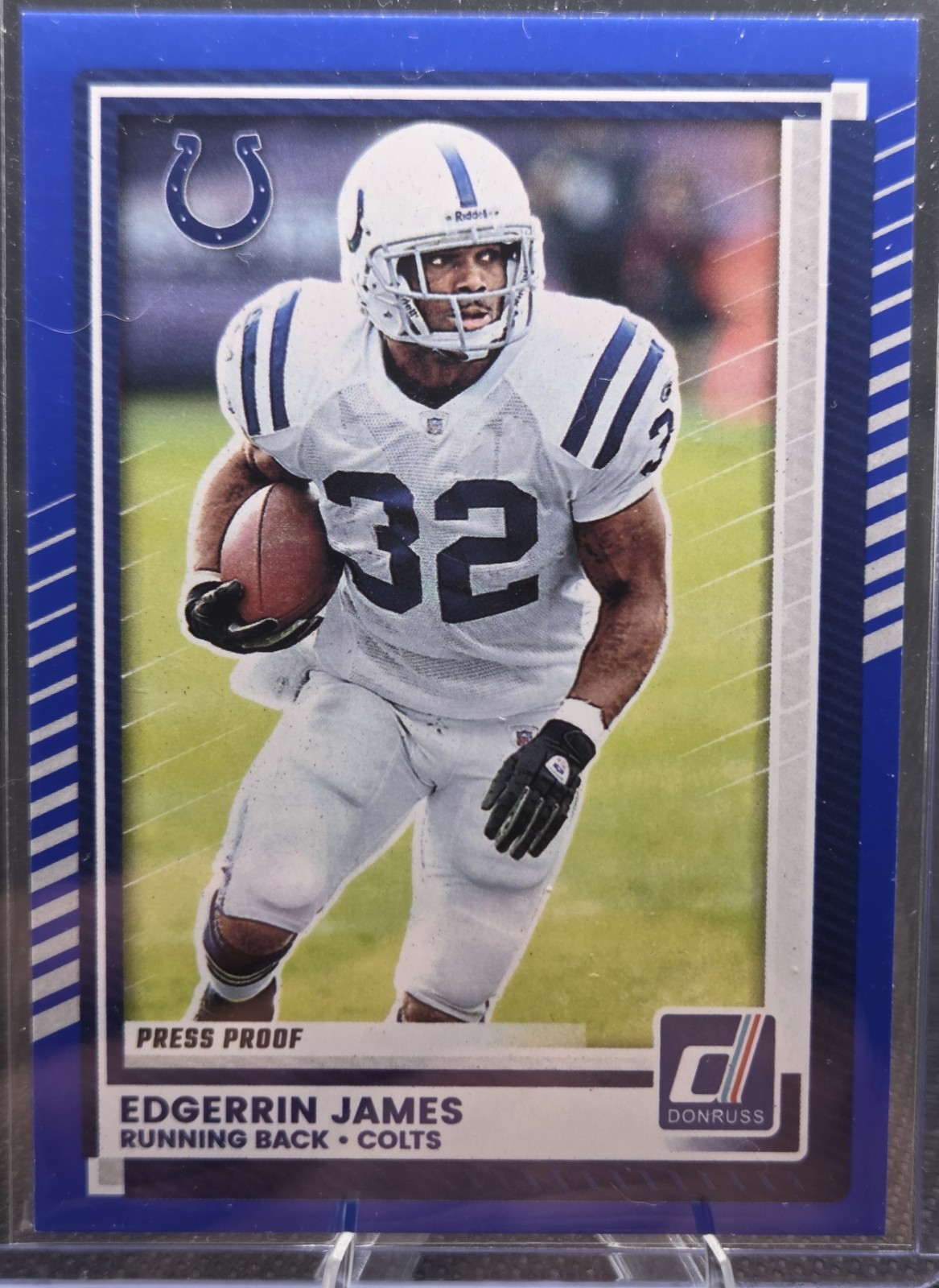 2025 Panini Donruss Press Proof Edgerrin James #276 Indianapolis Colts