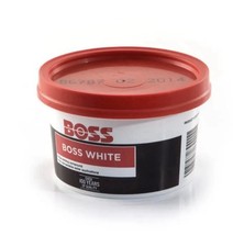 Boss White Pipe Jointing Compound Tub for Hot & Cold Water (Non Potable) 400g