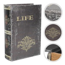 Fake Book Box Bookshelf Prop Fakebook Decoration False Storage Faux