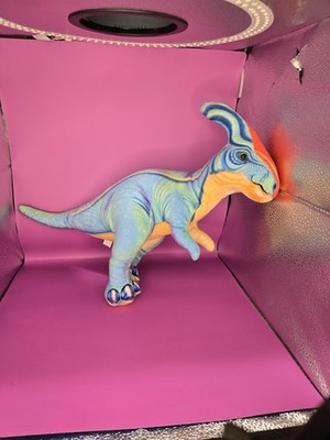 Wild Republic Dinosauria IV Parasaurolophus Stuffed Animal, 12 Inches  