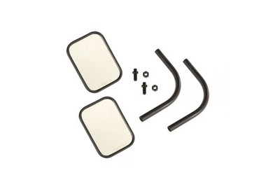 Rugged Ridge 11025.26 Trail Mirror Kit, Rectangular, Pair; 18+ Wrangler JL/JLU, 