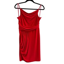 Nine West Red Spaghetti Strap Mini Dress Size 8