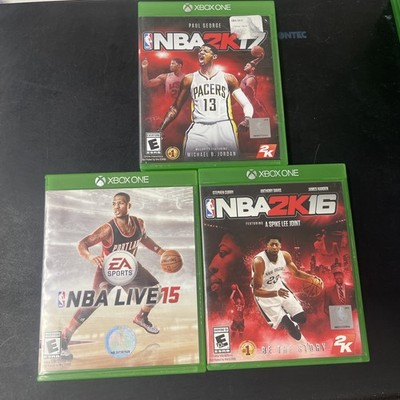 Xboxone NBA LIVE 15,162本セット Xbox One Nba Lot Nba Liv 15 2K 16 2K 17 | eBay