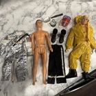 VTG 1970s GI Joe Talking Adventure Team Figure Astronaut Frogman Accessories