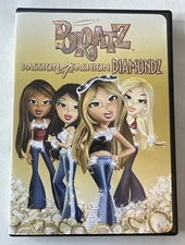 Bratz Passion 4 Fashion Diamondz (DVD 2006) With Inserts