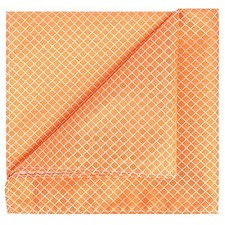 Solid Pocket Square Wedding Handkerchief  1 Gift Box Orange