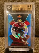 2005 Finest Frank Gore RC Blue Refractor /299 Graded BGS 9.5 GEM MINT HOF POP 5!