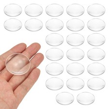 24 Pack Biconvex Lens, 37mm Dia. 42mm Focal Length Aspheric Optical Lenses